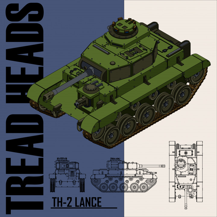 TH-2 Lance Frontline Tank's Cover