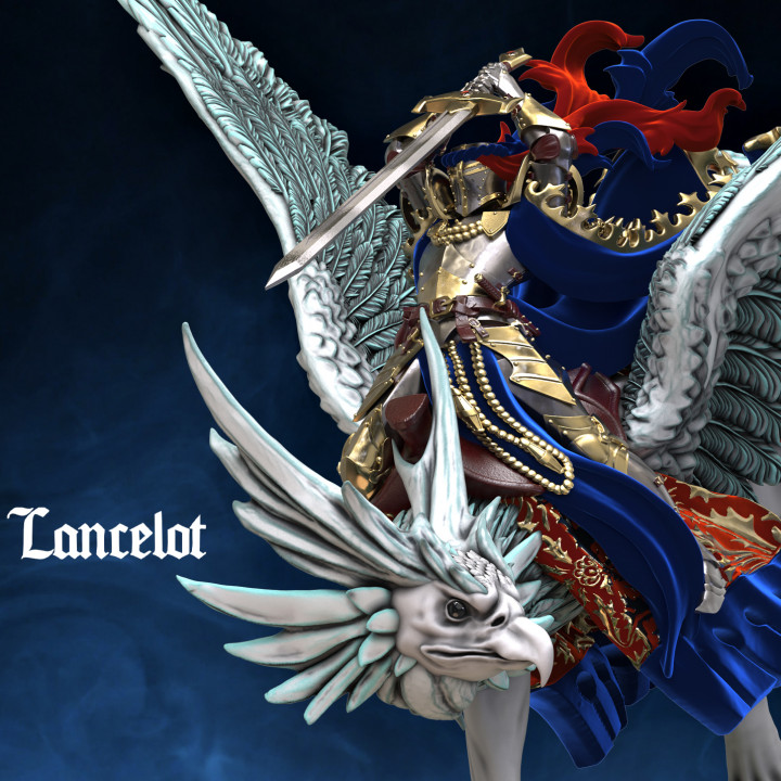 Mounted Lancelot image