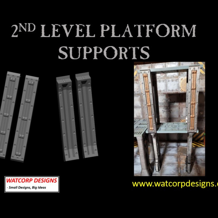 2nd Level Mechanicus platform supports image