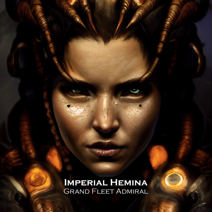 SCI-FI Ships Expansion Pack - Imperial Hemina - Presupported