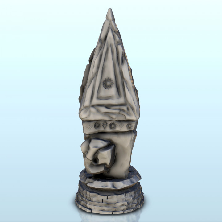 Magic totem made of carved stone (5) - Alkemy Lord of the Rings War of the Rose Warcrow Saga image