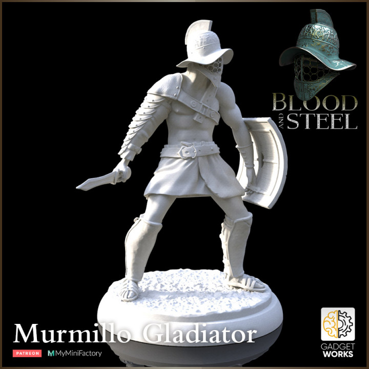 Gladiator 4 figure set - Blood and Steel image