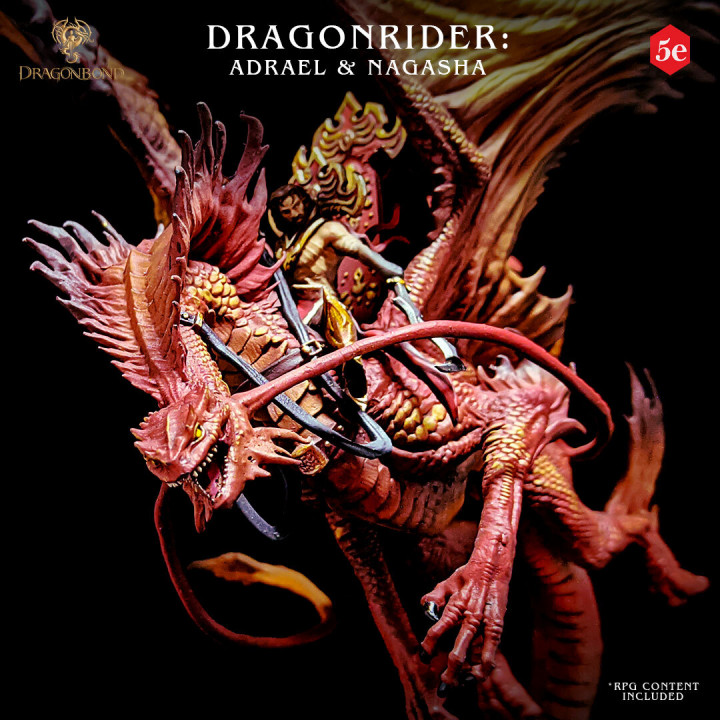 Dragonrider General: Adrael & Nagasha image