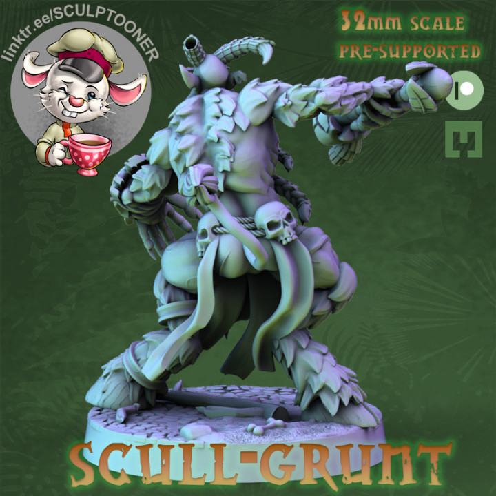 Scull-grunt-satyr-warcraft style-satyr-creep-neutral-satyr image