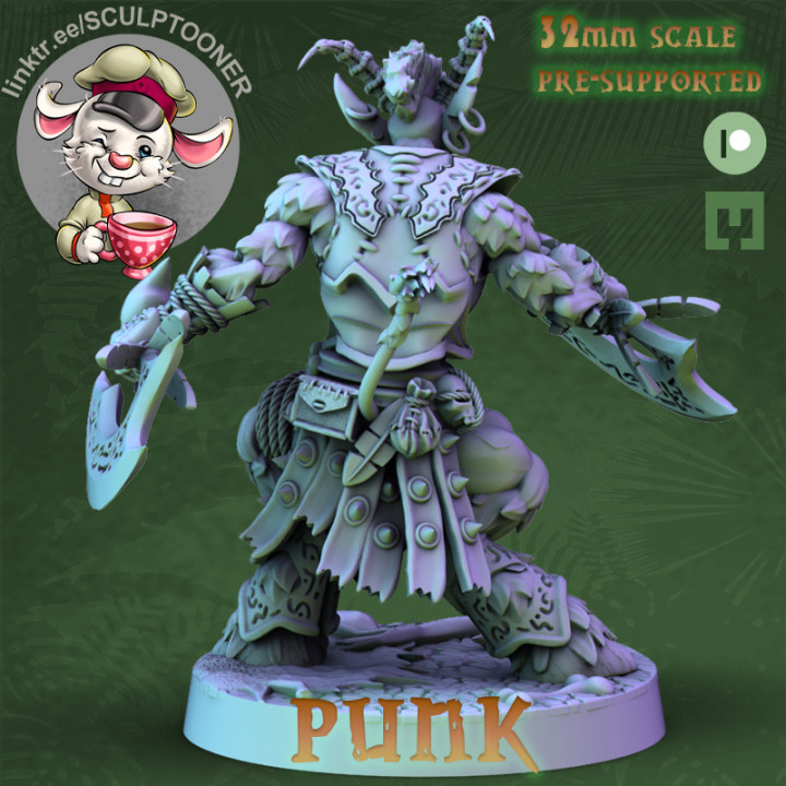 Punk-satyr-warcraft style-satyr-creep-neutral-satyr