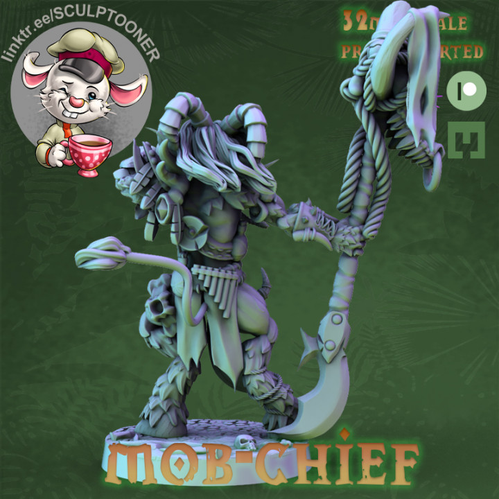 Mob-Chief-satyr-warcraft style-satyr-creep-neutral-satyr image