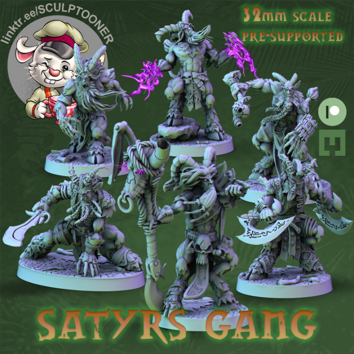 Satyr gang-satyr-warcraft style-satyr-creep-neutral-satyr image