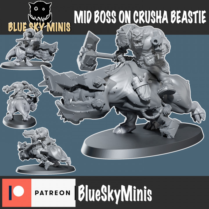 Mid Boss on Crusha Beastie image