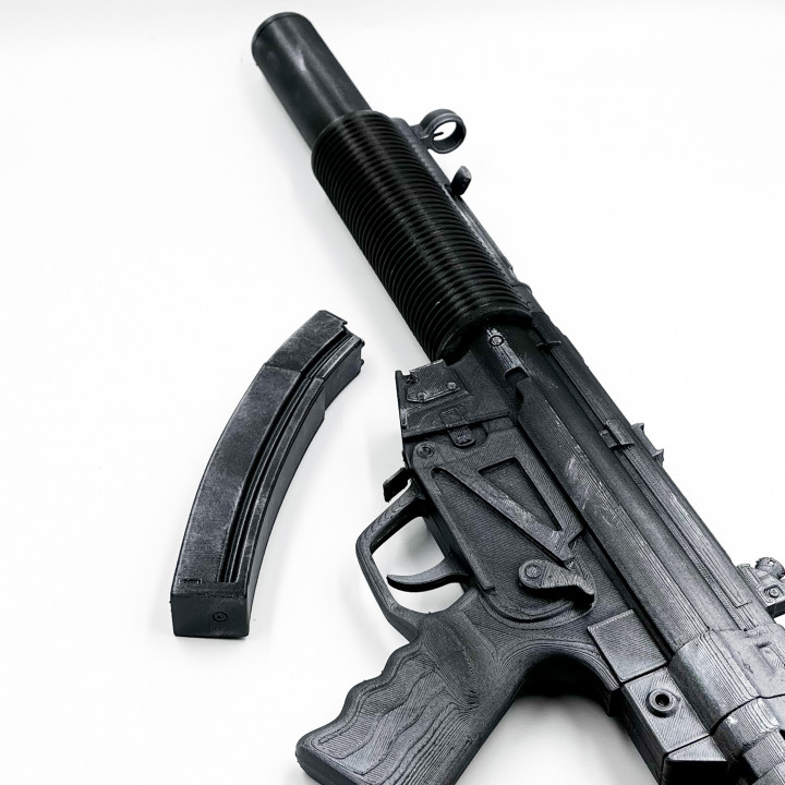MP5 Submachine gun MP5SD prop image