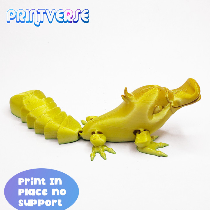 Flexy Print In Place Platypus image