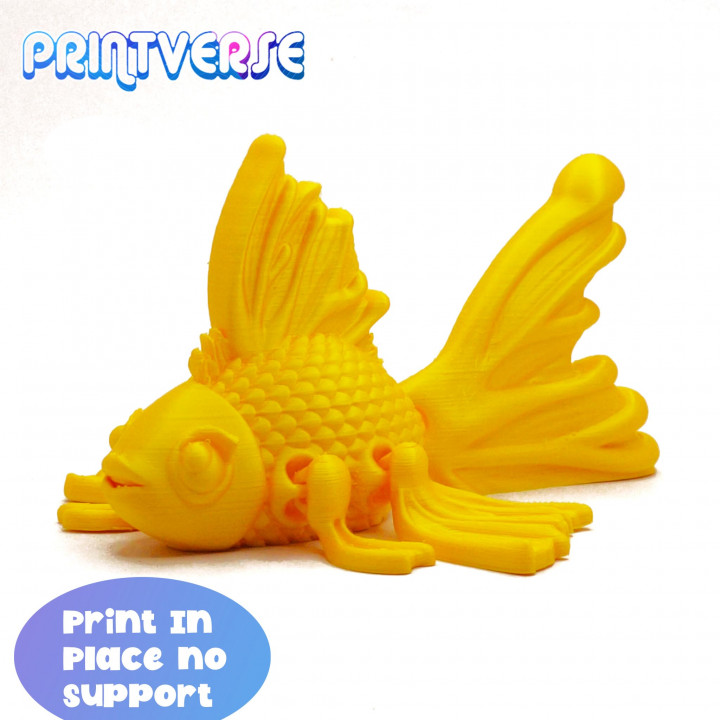 Flexy Print In Place Goldfish