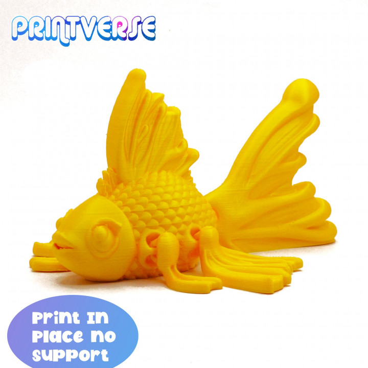 Flexy Print In Place Goldfish image