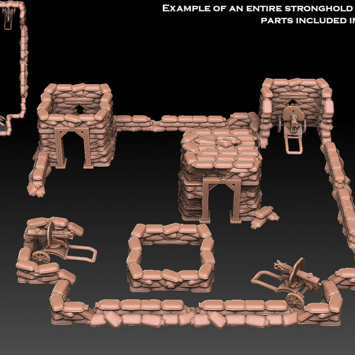 Sandbag Fortifications image