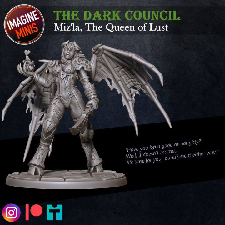 The Dark Council - Miz'la, Queen Of Lust