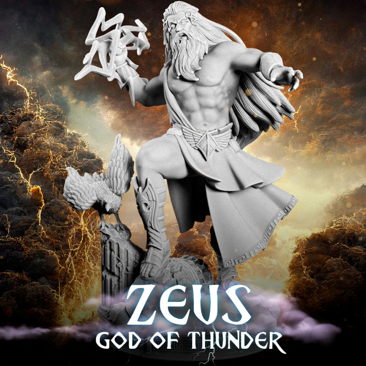 Zeus, God of Thunder