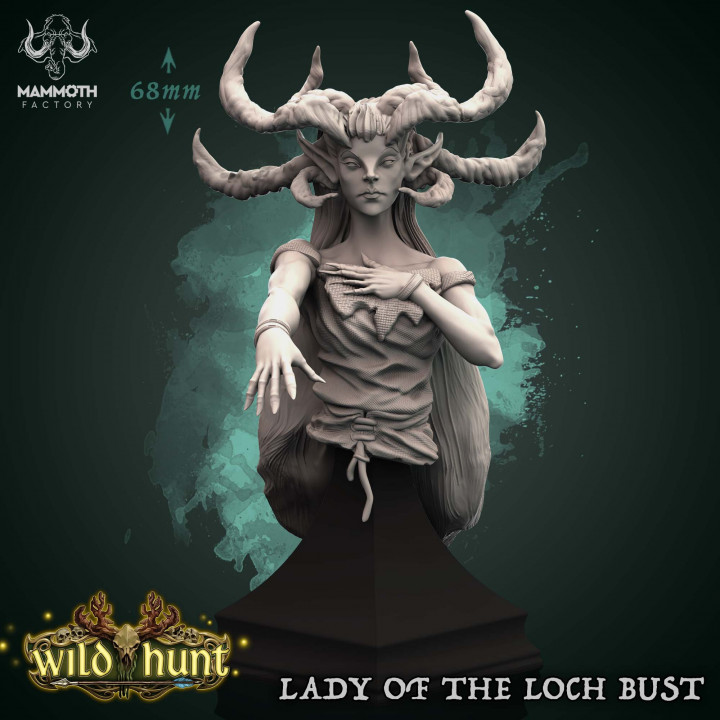 Lady of the Loch Bust image