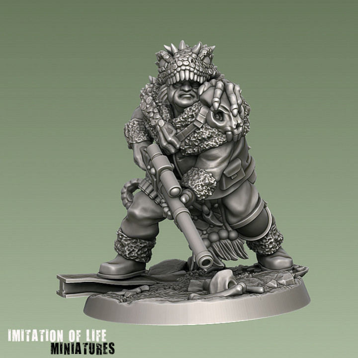 The Hunter - 30mm Post Apocalyptic Miniature image