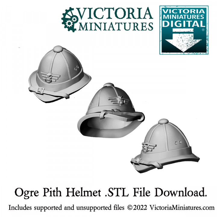 Ogre Mud Cruncher Pith Helmet