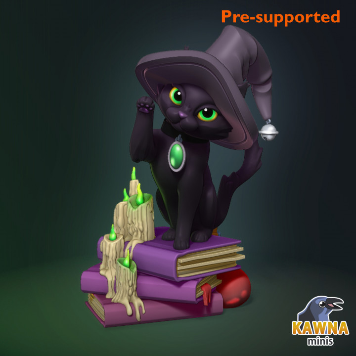 Witch Cat Figure v2.0 image