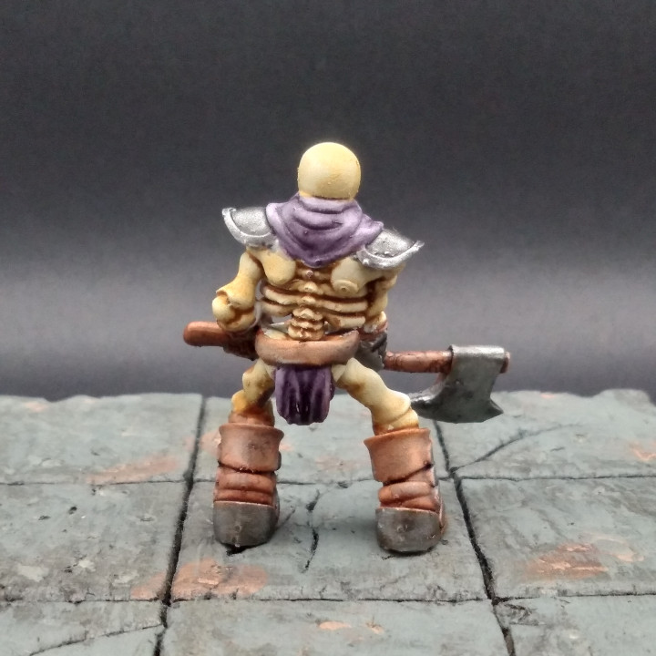 Skeleton Warrior, Axe ; Miniature