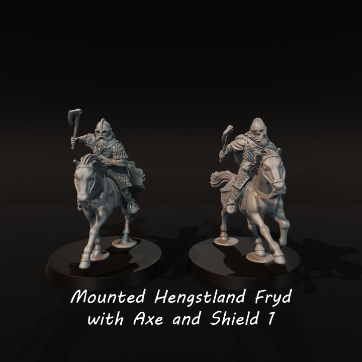 Hengstland Riders with axes 1 image