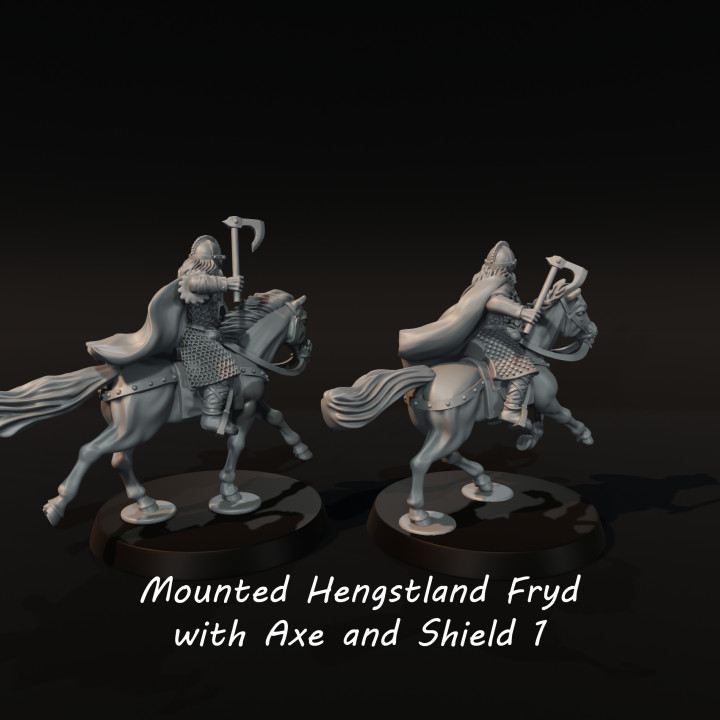 Hengstland Riders with axes 1 image