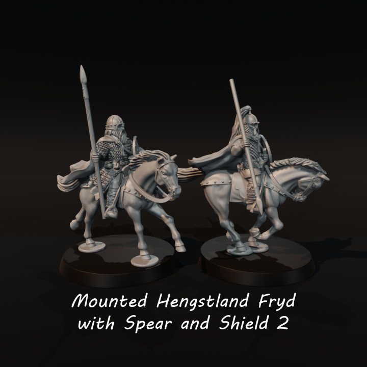 Hengstland Riders with Spears 2 image