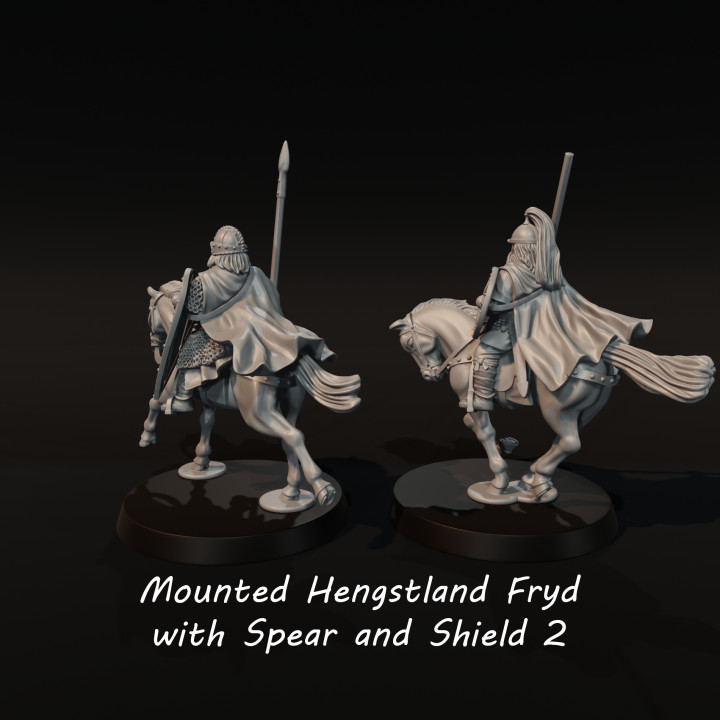 Hengstland Riders with Spears 2 image
