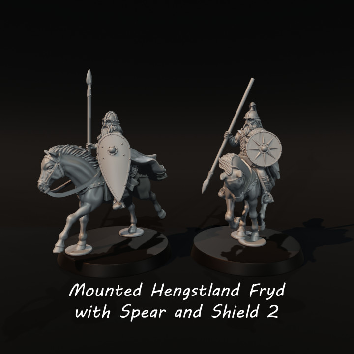 Hengstland Riders with Spears 2 image