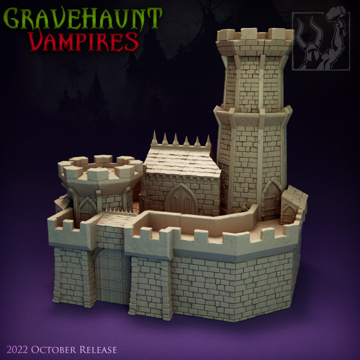 Titan Forge Miniatures - 2022 - October - Gravehaunt Vampires image