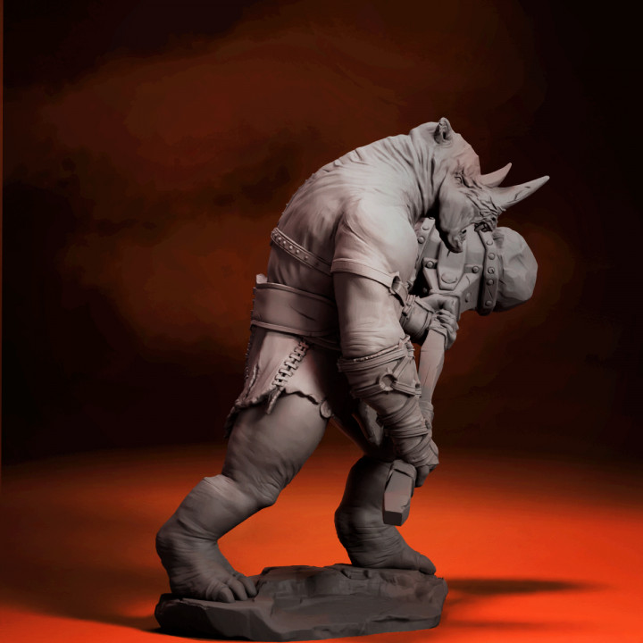 RAINO-The Rhino Warrior (ONLY FREE BASE) image