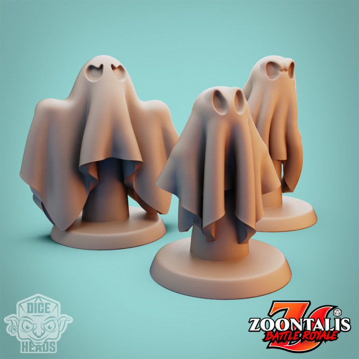 Ghosts (pre-supported included)