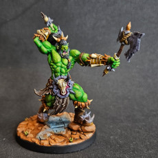 Picture of print of Untur, Warrior Orc (Pre-Supported)