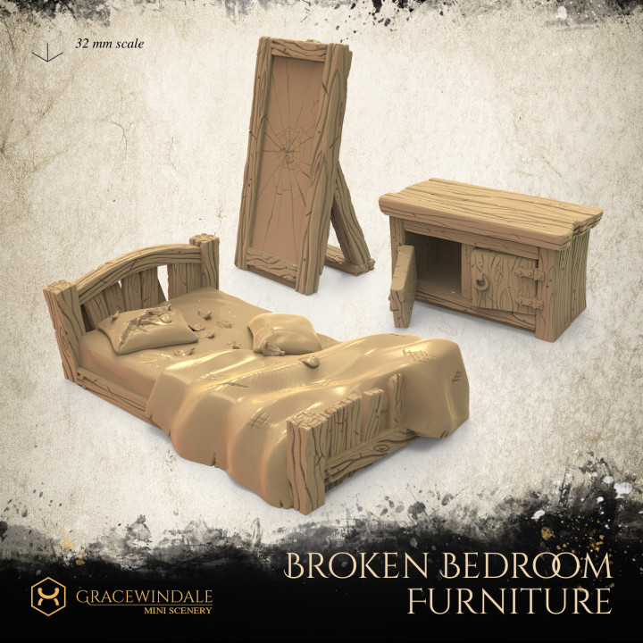 Broken Bedroom Furniture