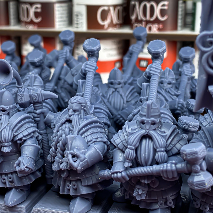 Dwarf Kingsguard Unit - Highlands Miniatures image