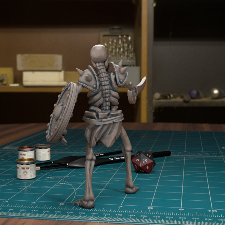 Skeleton Warrior 02 [Pre-Supported] image