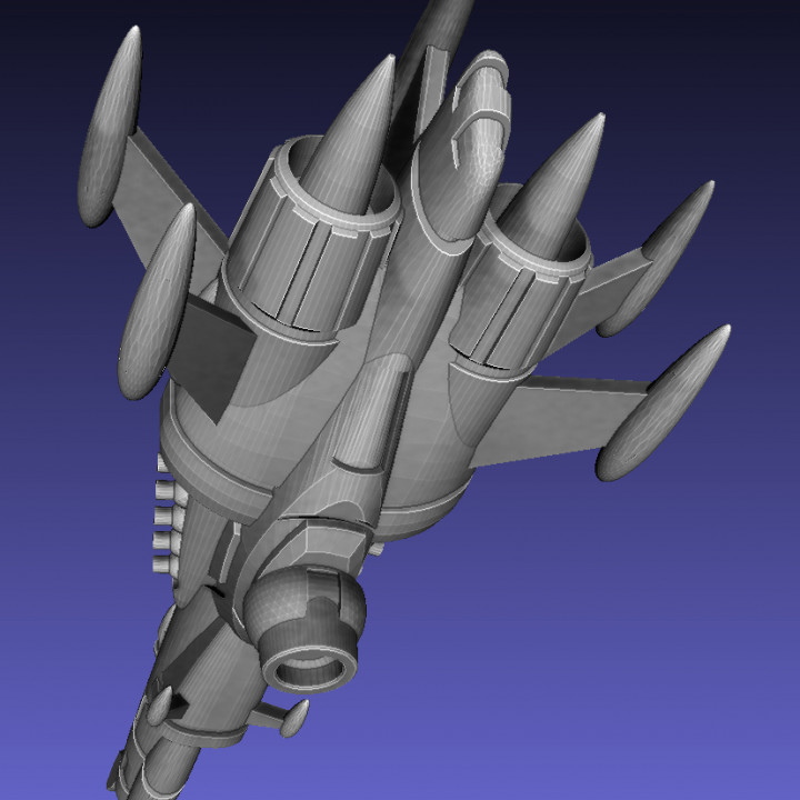 3D Printable CHANDRAHASA / PINAKA CLASS DESTROYER Space