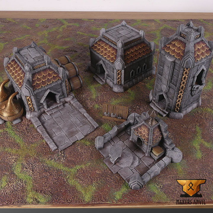 Dwarf Settlement - Buildings image
