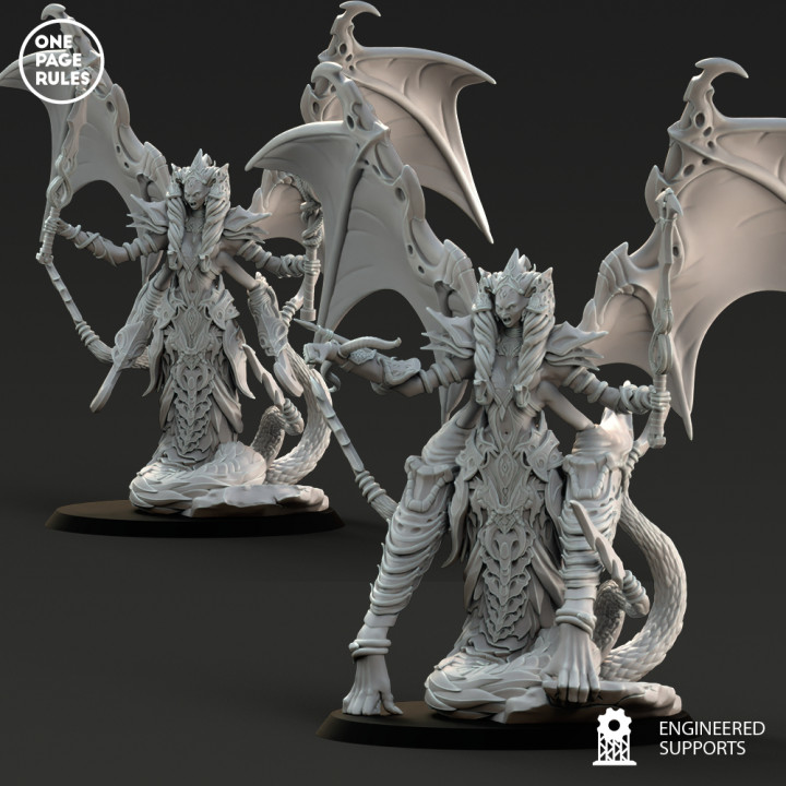 3D Printable Lust Daemons - Release #1 by One Page Rules