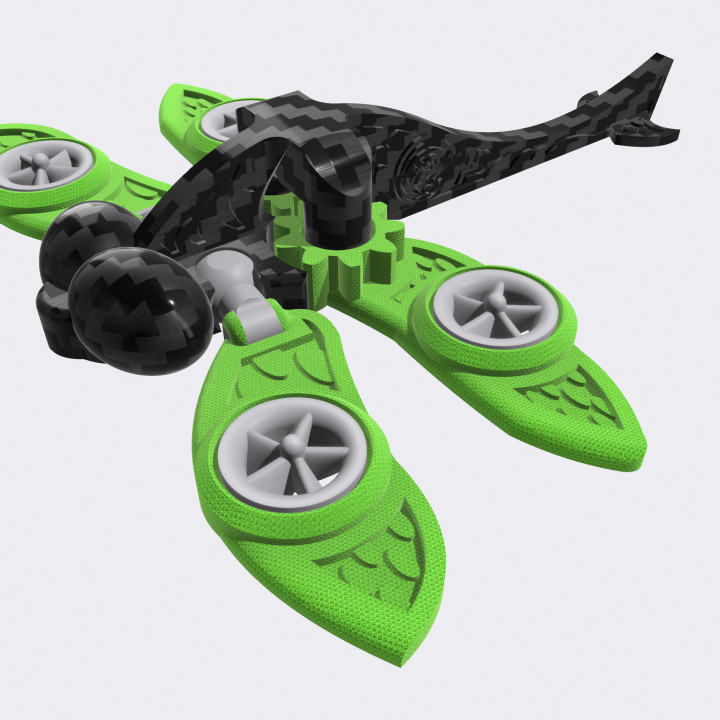 Robot Mech Dragonfly image