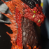 Elder Red Dragon bust (Pre-Supported) print image