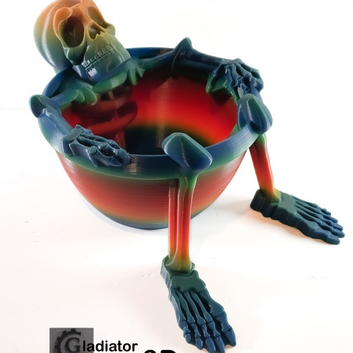 Skeleton Candy Bowl image