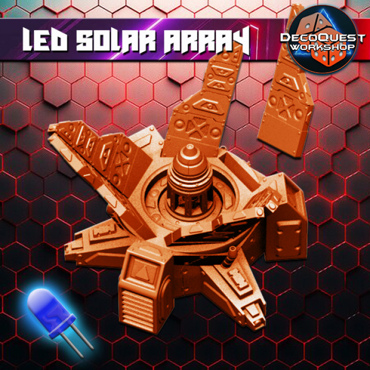 LED solar array