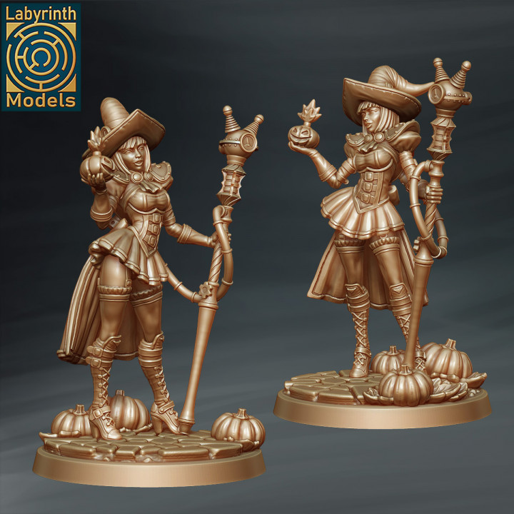 Magitek Witch - 32mm scale image