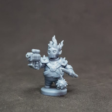 Picture of print of SkullFire Guy