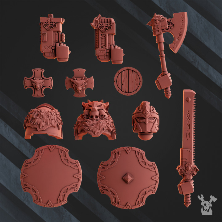 Wolf Warrior Bits Set