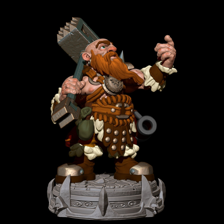 Dalmyr Drunkhammer - Dwarf Barbarian