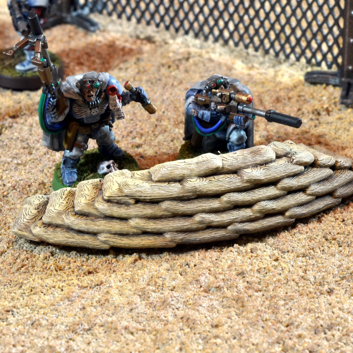 Sandbag Barricade