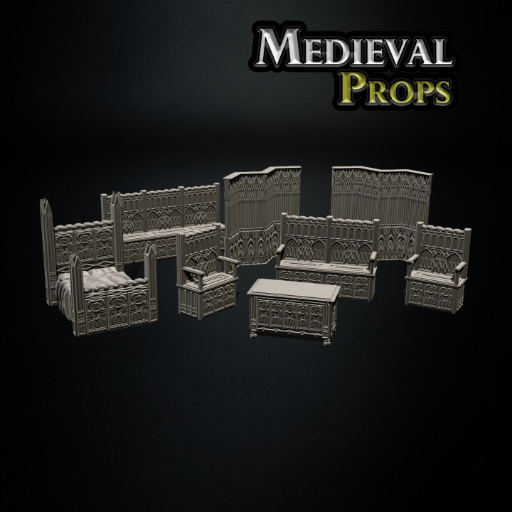 Medieval Props - Lord's Room