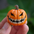Halloween Evil Pumpkin print image